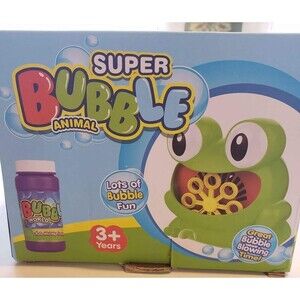 Super Bubble Blower Automatic Machine FROG 3+ Brand New in Box - GIFTABLE ITEM